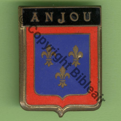 3248.EMGFA 1956.63 GT.II.62 ANJOU  SM Cuivre Bol Dos lisse Email Src.Y.GENTY 9Eur04.21 